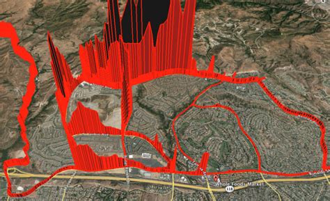 A Map of Methane Levels Near the Massive Gas Leak。